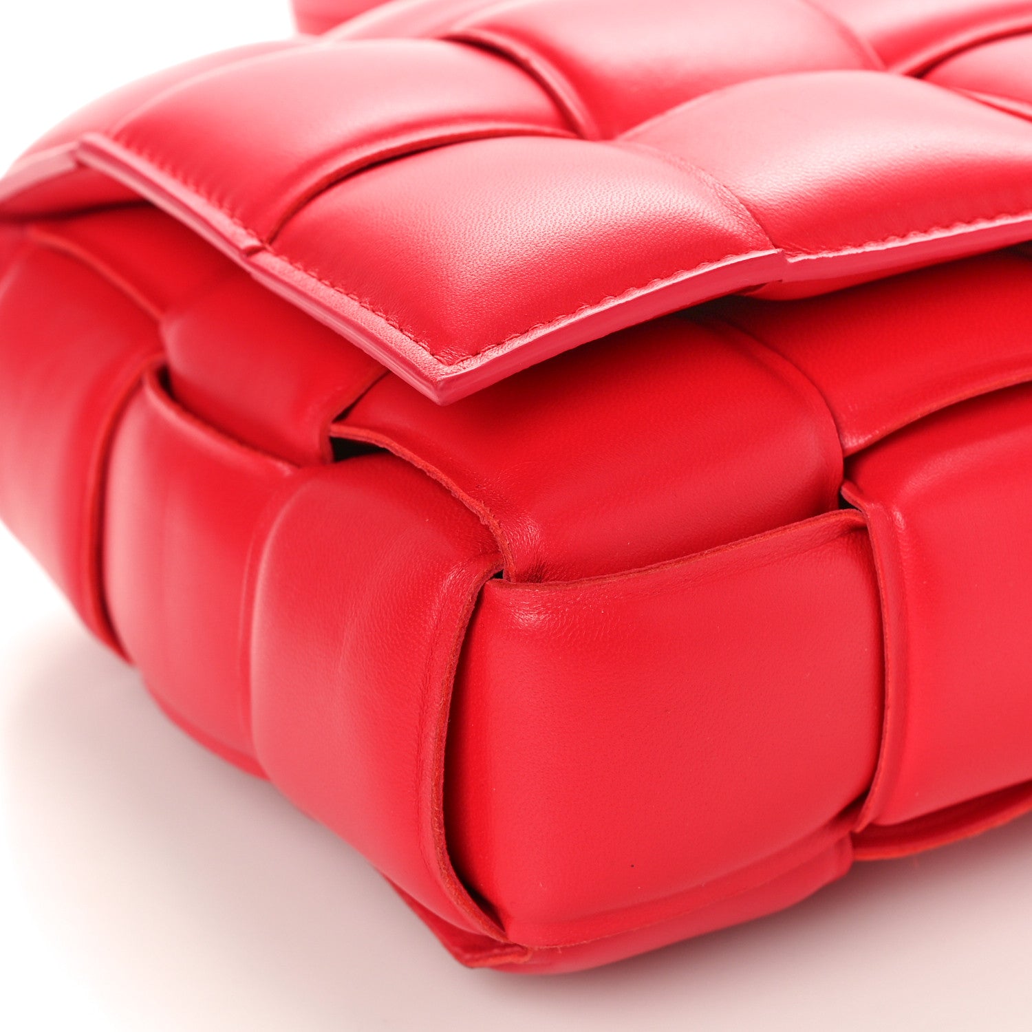 Bottega Veneta Nappa Maxi Intreccio Padded Cassette Crossbody Bag Firework 8 of 10