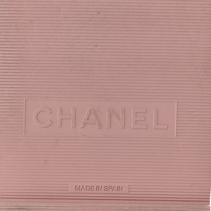 Chanel Calfskin Hair Suede Shearling Dad Sandals 40 Light Pink 7 of 12