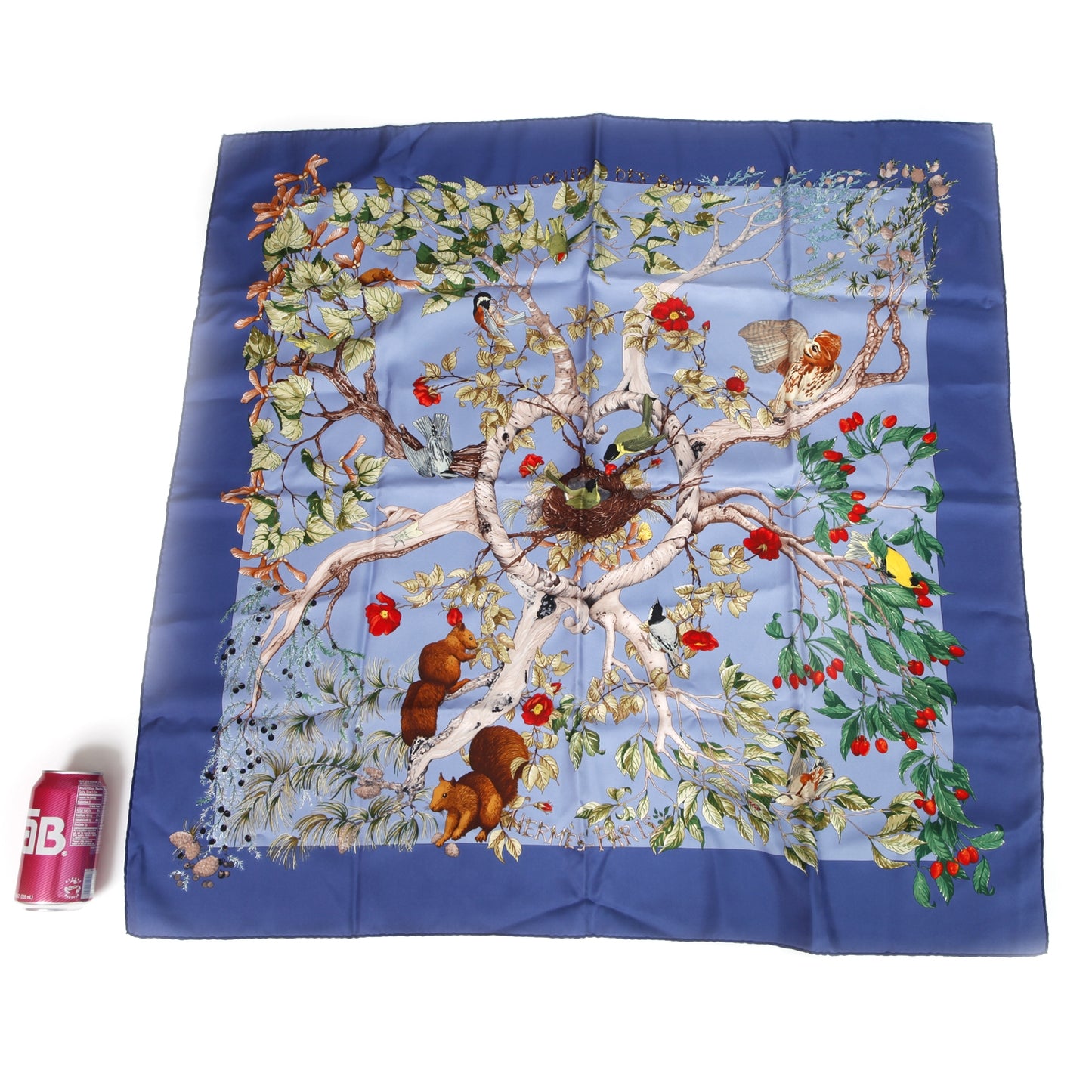 Silk Au Coeur Des Bois Scarf 90