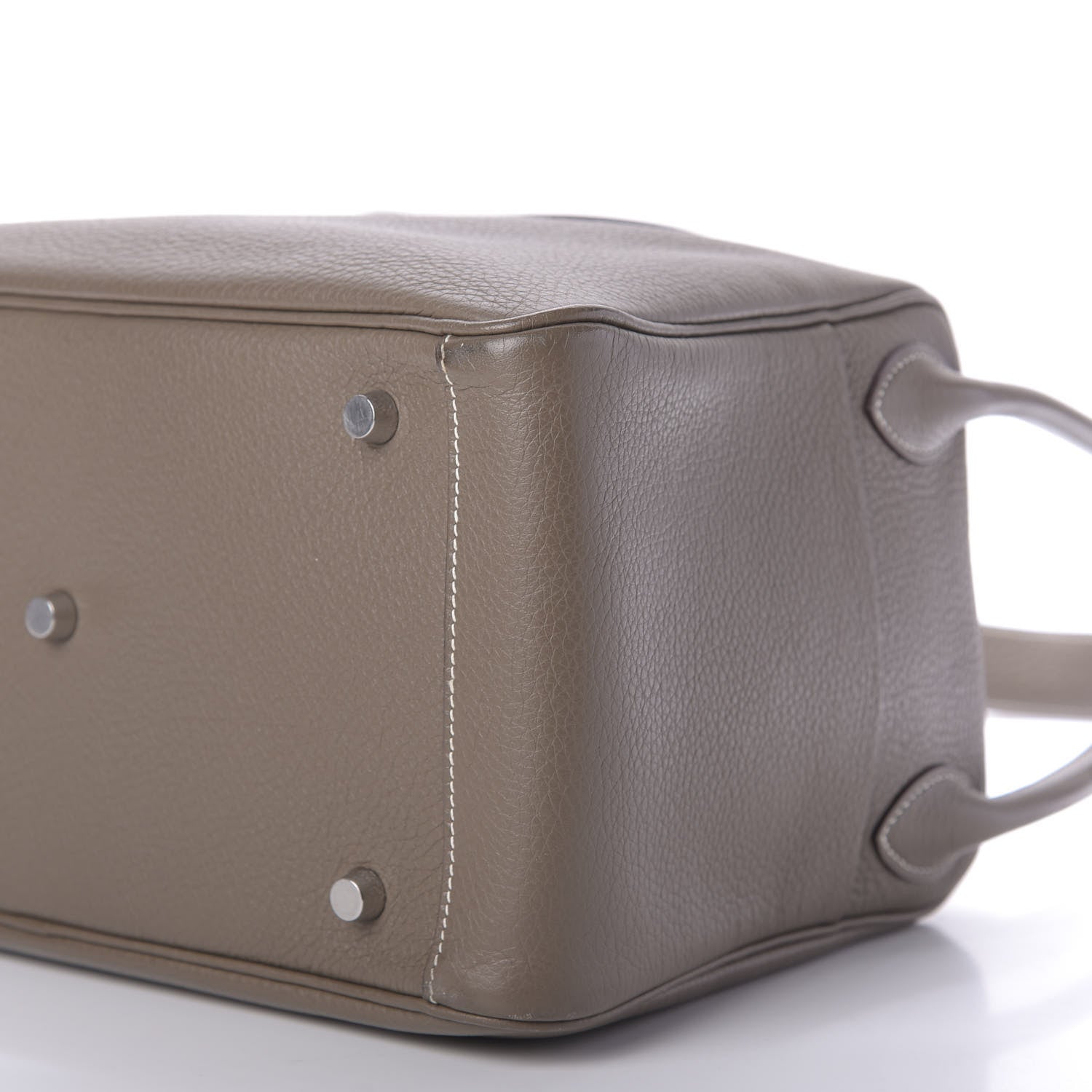 Hermes Taurillon Clemence Lindy 30 Etoupe 7 of 8