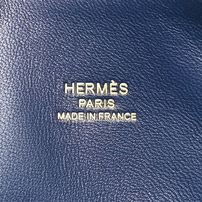 Hermes Chevre Mysore Mini 1923 Bolide Deep Bleu 6 of 11