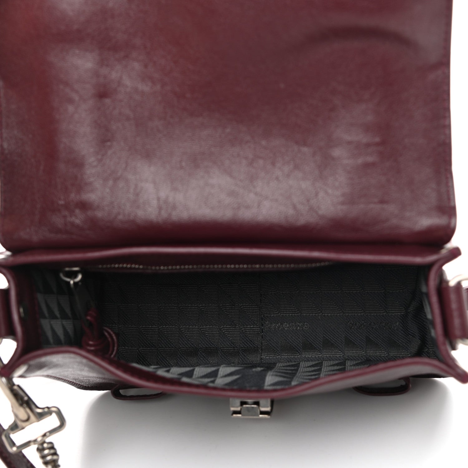 Proenza Schouler Lambskin PS1 Mini Crossbody Bag Oxblood 5 of 12