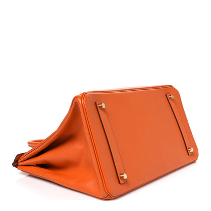 Hermes Epsom Birkin 35 Orange 4 of 11