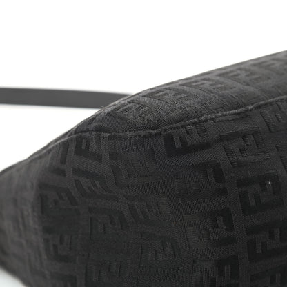 Fendi Zucchino Mama Baguette Black 13 of 14