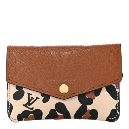Louis Vuitton Empreinte Monogram Giant Wild At Heart Key Pouch Caramel 1 of 10