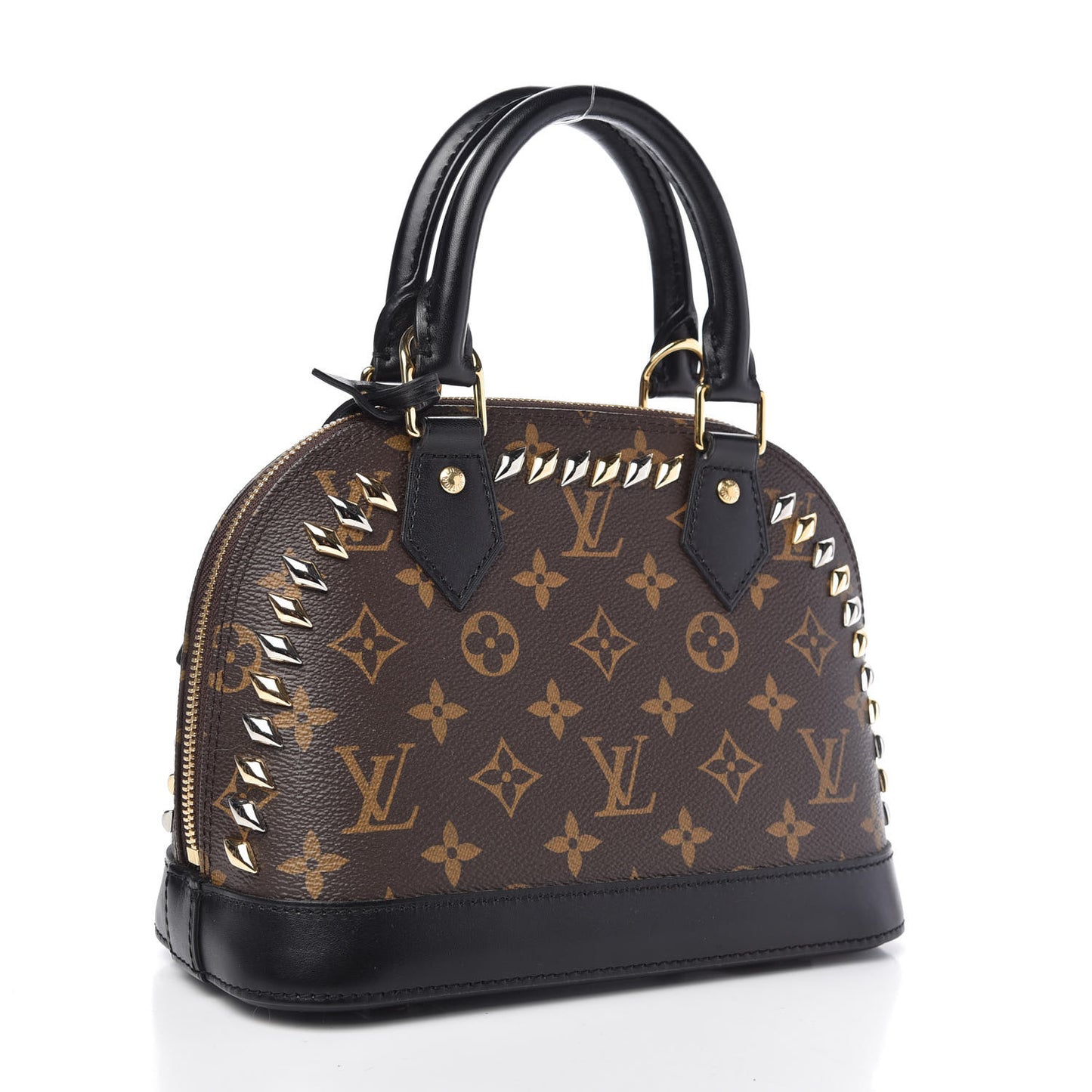 Monogram Macassar Studded Alma BB