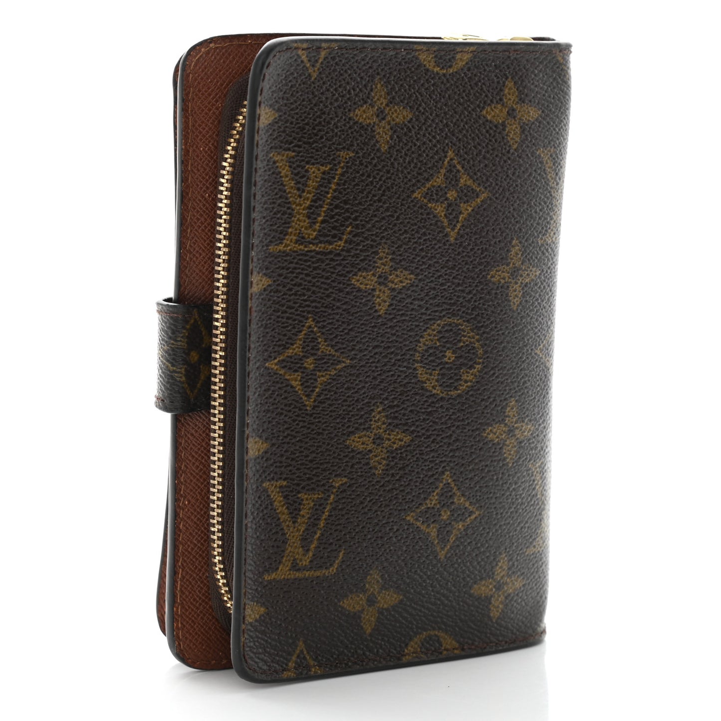 Monogram Zipped Papers Wallet
