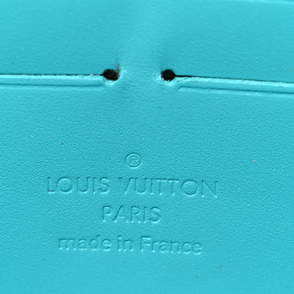 Louis Vuitton Vernis Zippy Wallet Turquoise 6 of 8