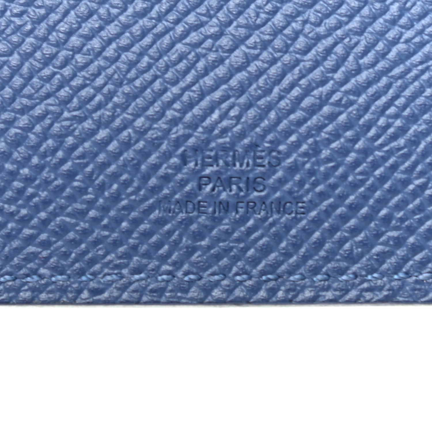 Hermes Epsom Tarmac PM Passport Holder Bleu Saphir 6 of 7