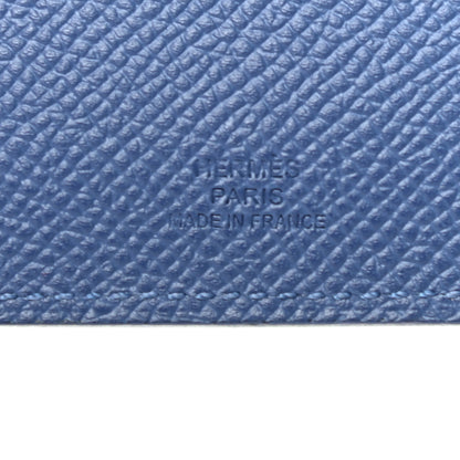 Hermes Epsom Tarmac PM Passport Holder Bleu Saphir 6 of 7