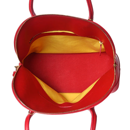 Balenciaga Grained Calfskin M Ville Top Handle Bag Rouge Coquelicot 5 of 12