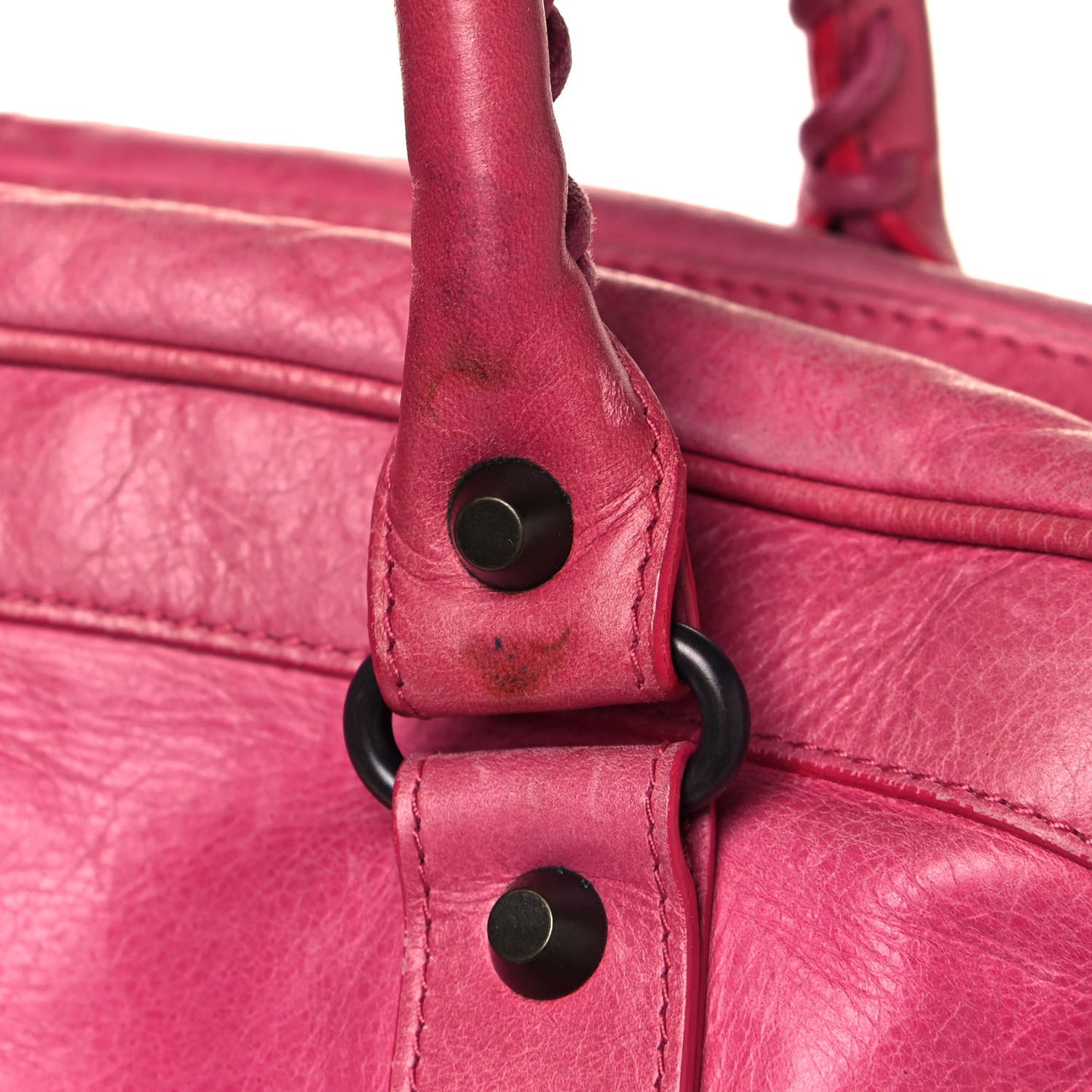 Agneau Classic Hardware Day Hobo Rose Hortensia