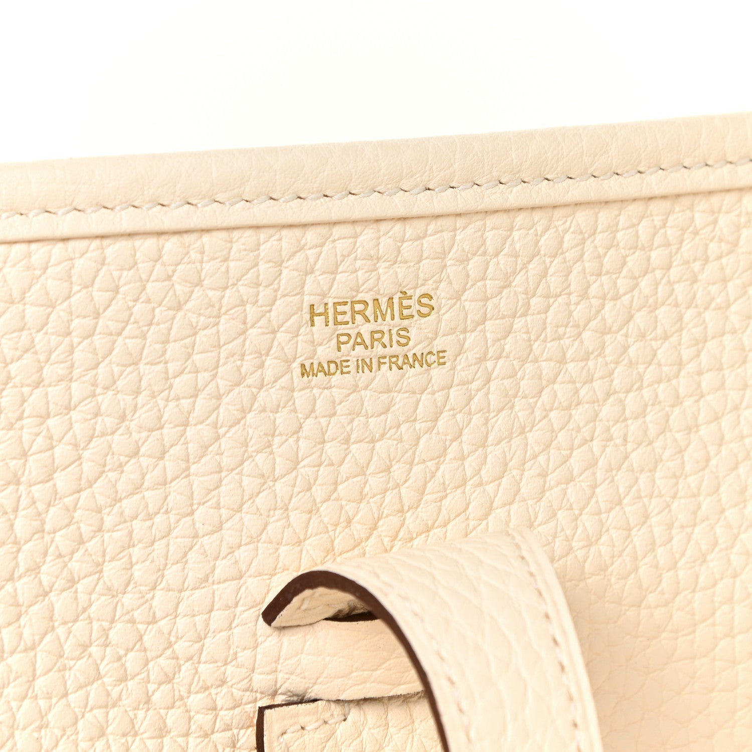 Hermes Taurillon Clemence Evelyne III PM Nata 6 of 11