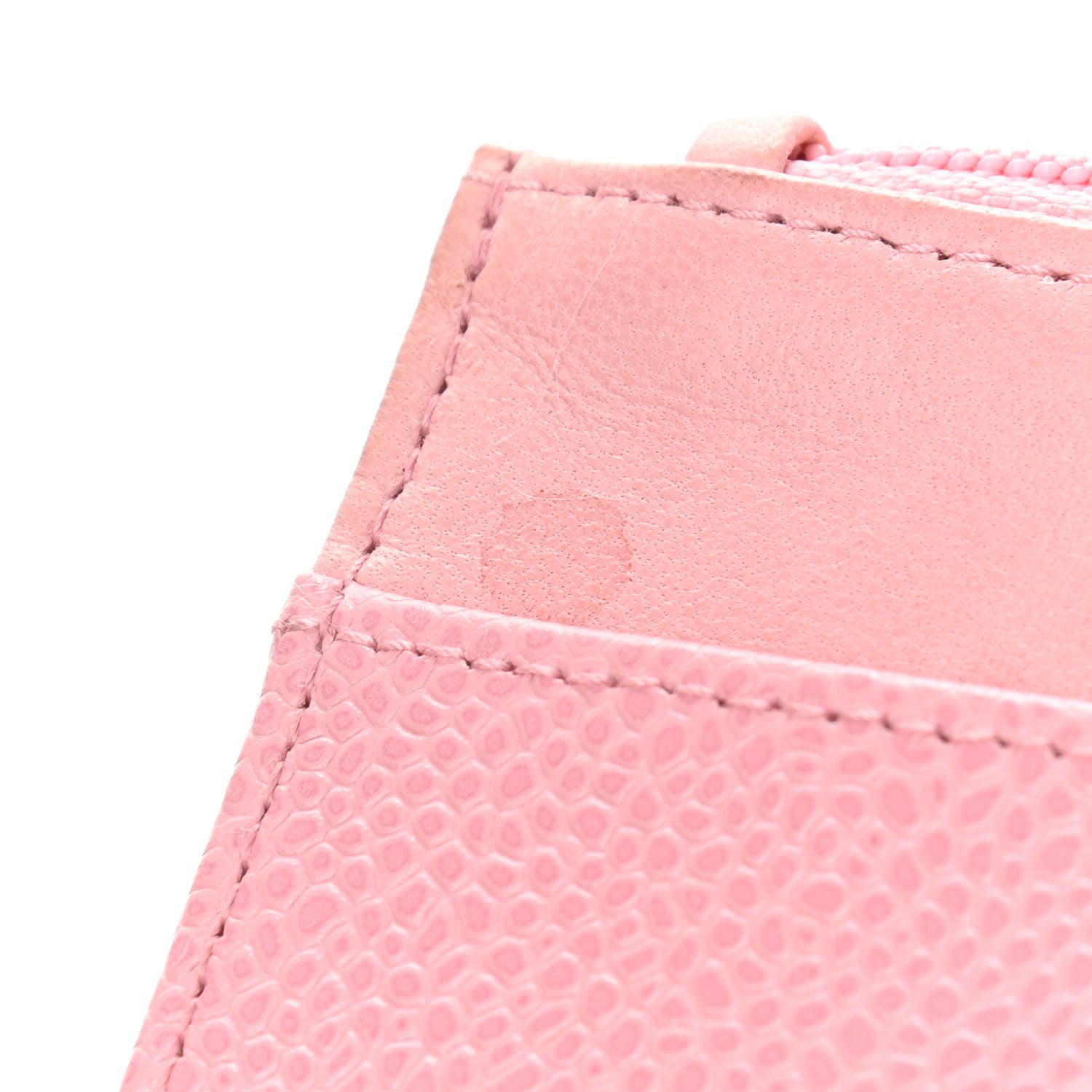 Chanel Caviar Timeless CC Wallet On Chain WOC Pink 5 of 5