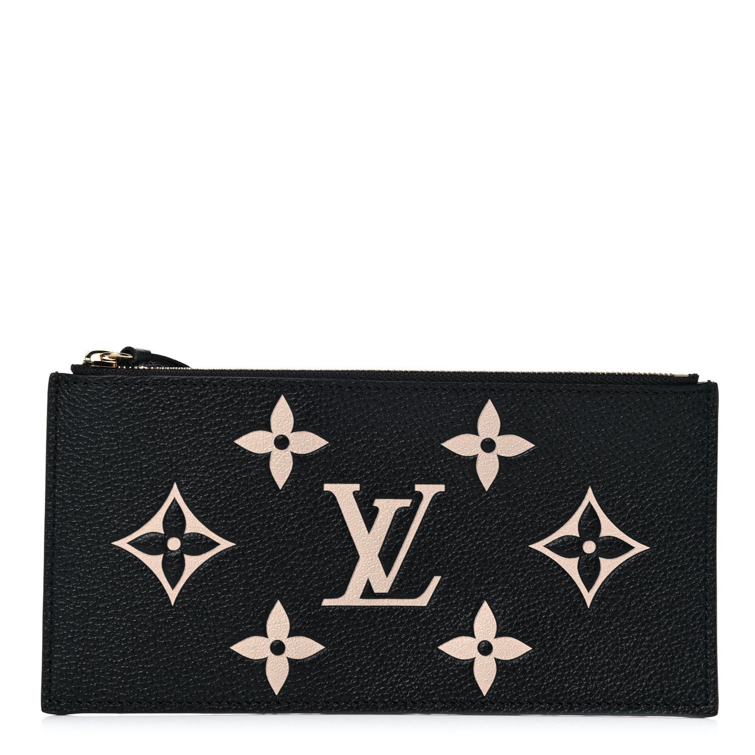 Louis Vuitton Empreinte Monogram Giant Crafty Pochette Felicie Zippered Insert Black 1 of 8