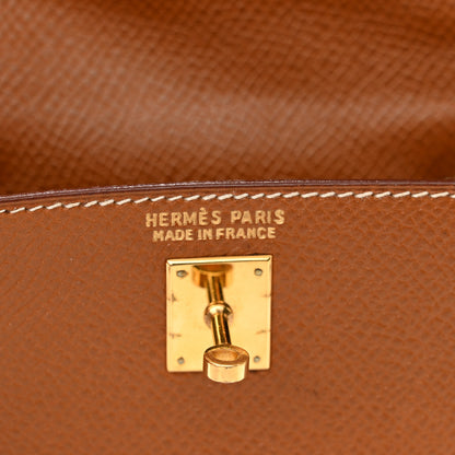 Hermes Courchevel Micro Kelly Sellier 15 Gold 6 of 12