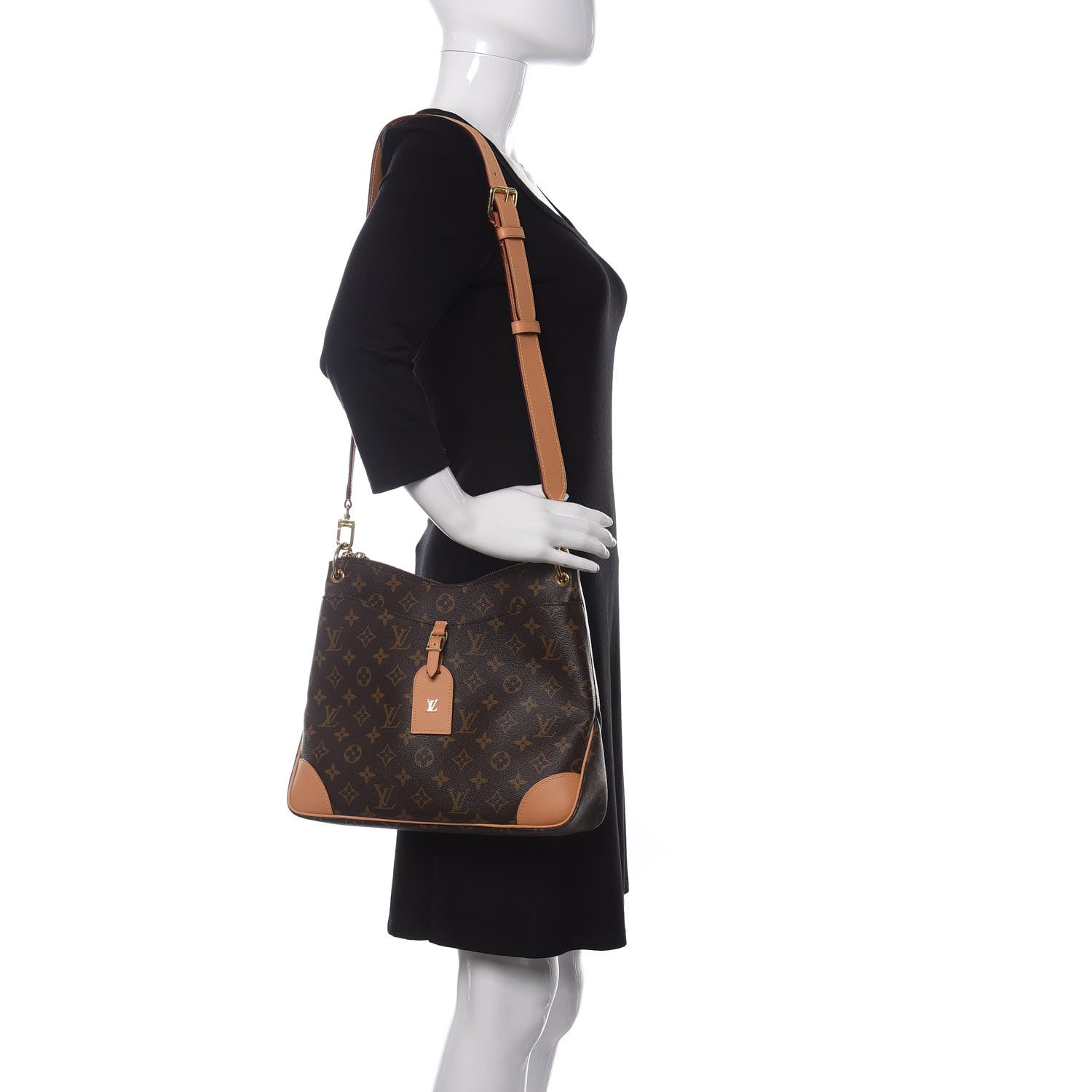 Louis Vuitton Monogram Odeon MM Natural 2 of 10