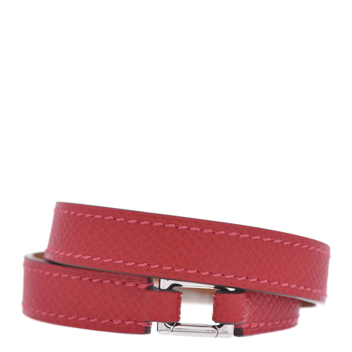 Epsom Rivale Double Tour Bracelet S Rouge Casaque