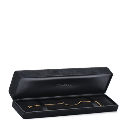 Tiffany 18K Yellow Gold T Smile Bracelet 4 of 4