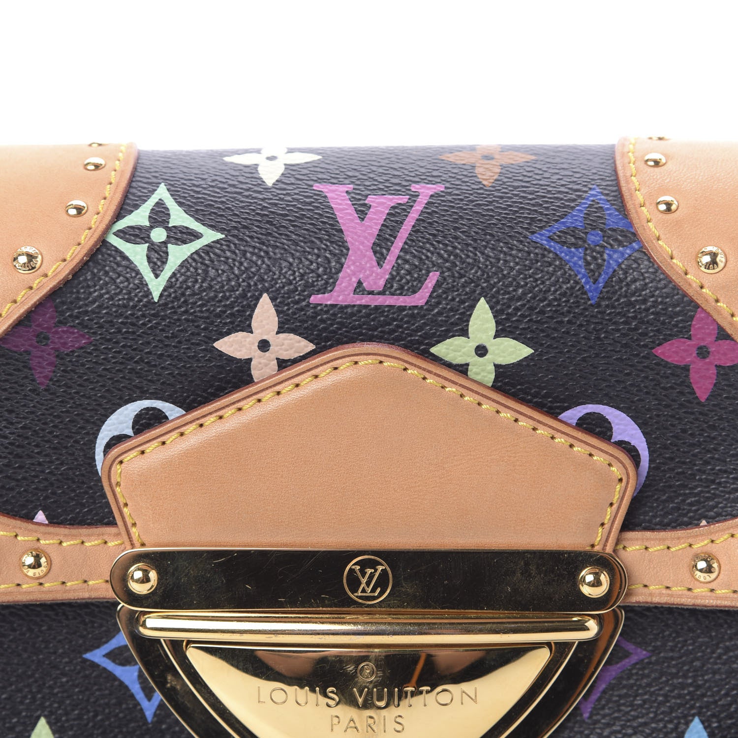 Louis Vuitton Monogram Multicolor Marilyn Black 13 of 14