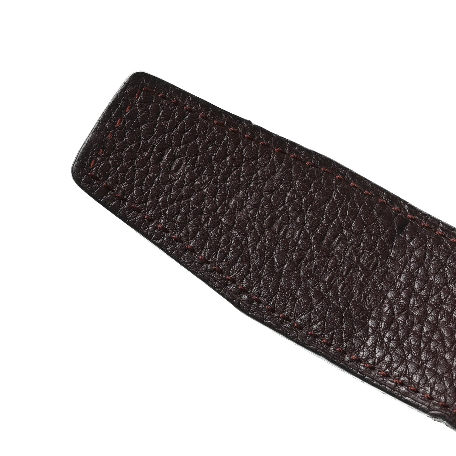 Hermes Box Togo Reversible 32mm H Belt 110 Black Chocolate 5 of 8
