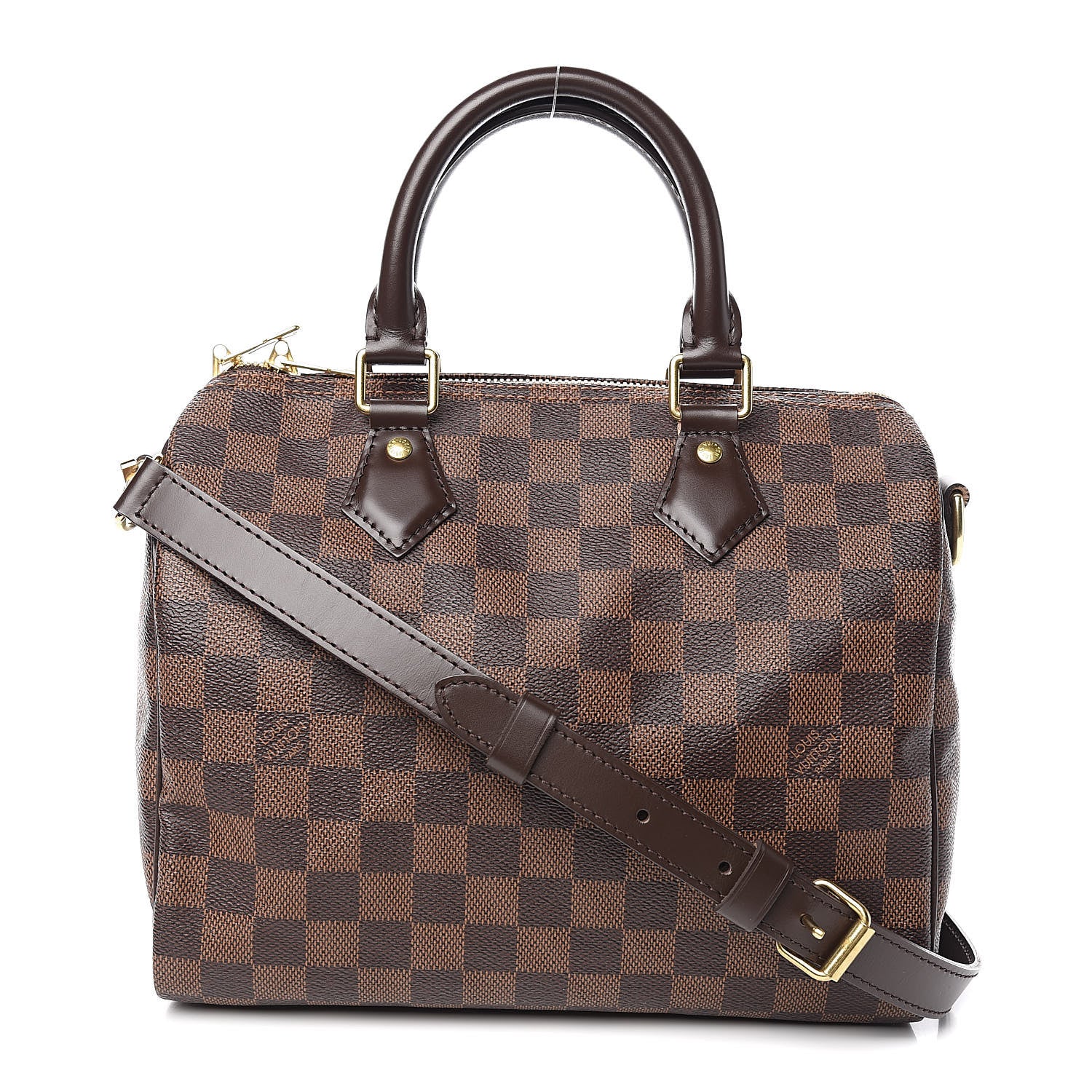 Louis Vuitton Damier Ebene Speedy Bandouliere 25 1 of 11