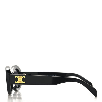 Celine Acetate Triomphe 01 Sunglasses CL 40194U Black 3 of 7