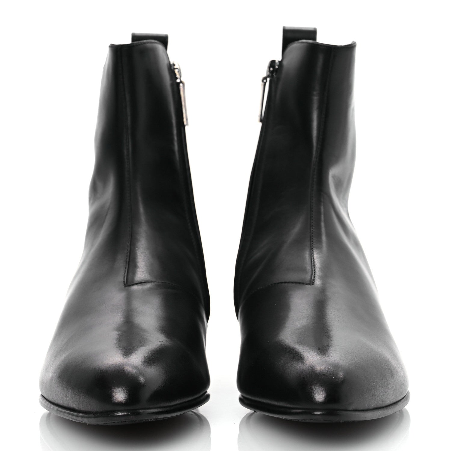 Saint Laurent Calfskin Mens Eli 25 Bootie 43 Black 3 of 12