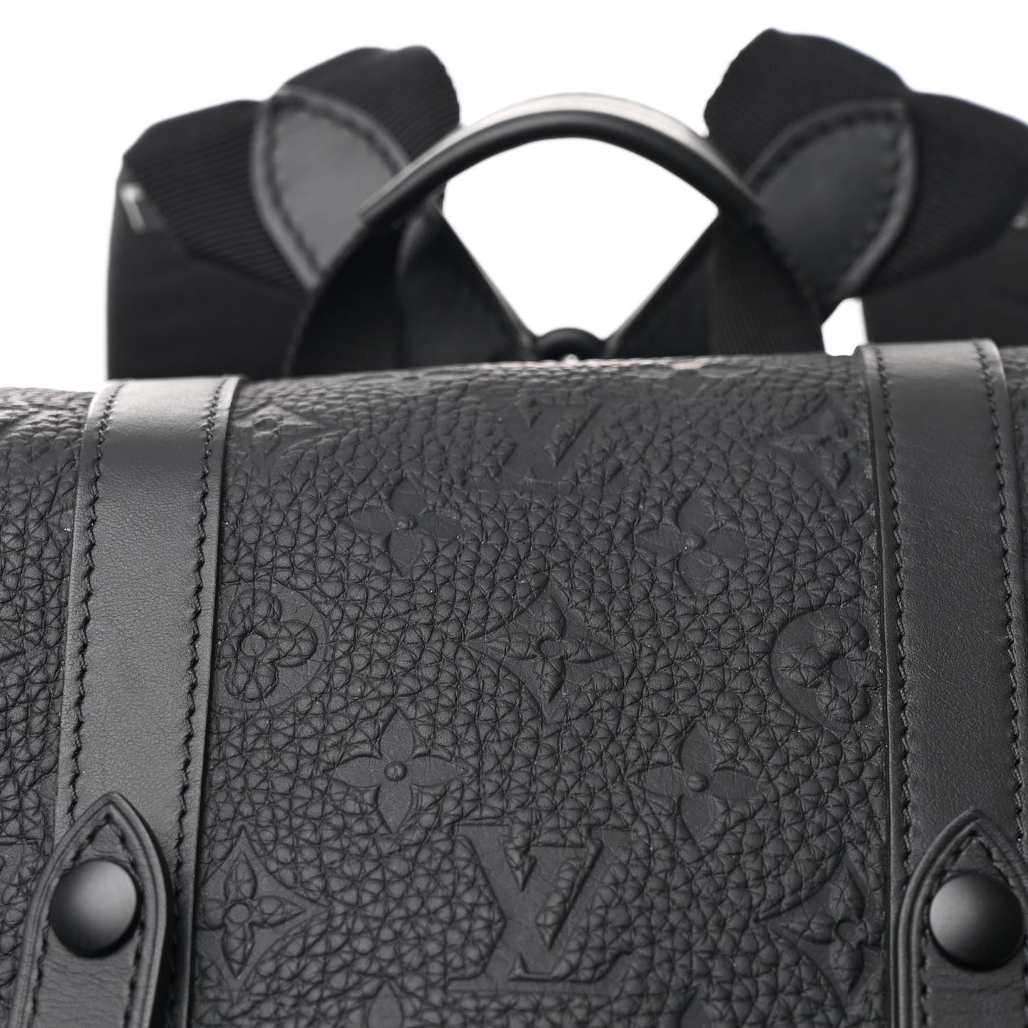 Taurillon Monogram Christopher PM Backpack Black
