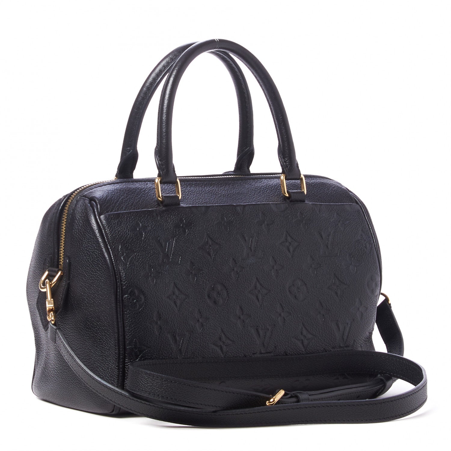 Louis Vuitton Empreinte Speedy Bandouliere 25 NM Black 3 of 9