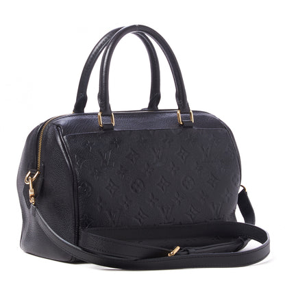 Louis Vuitton Empreinte Speedy Bandouliere 25 NM Black 3 of 9