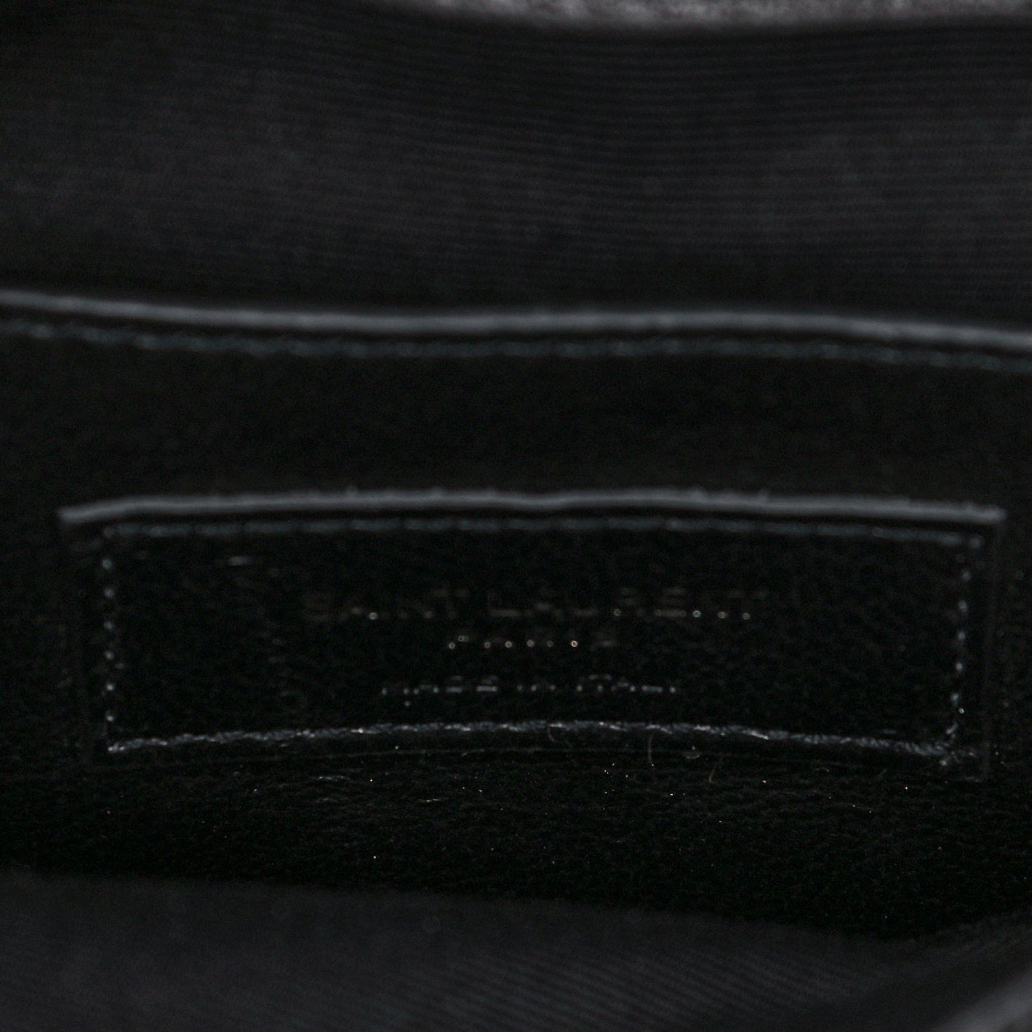 Saint Laurent Sheepskin Matelasse Chevron Monogram Medium College Bag Asphalt 9 of 14