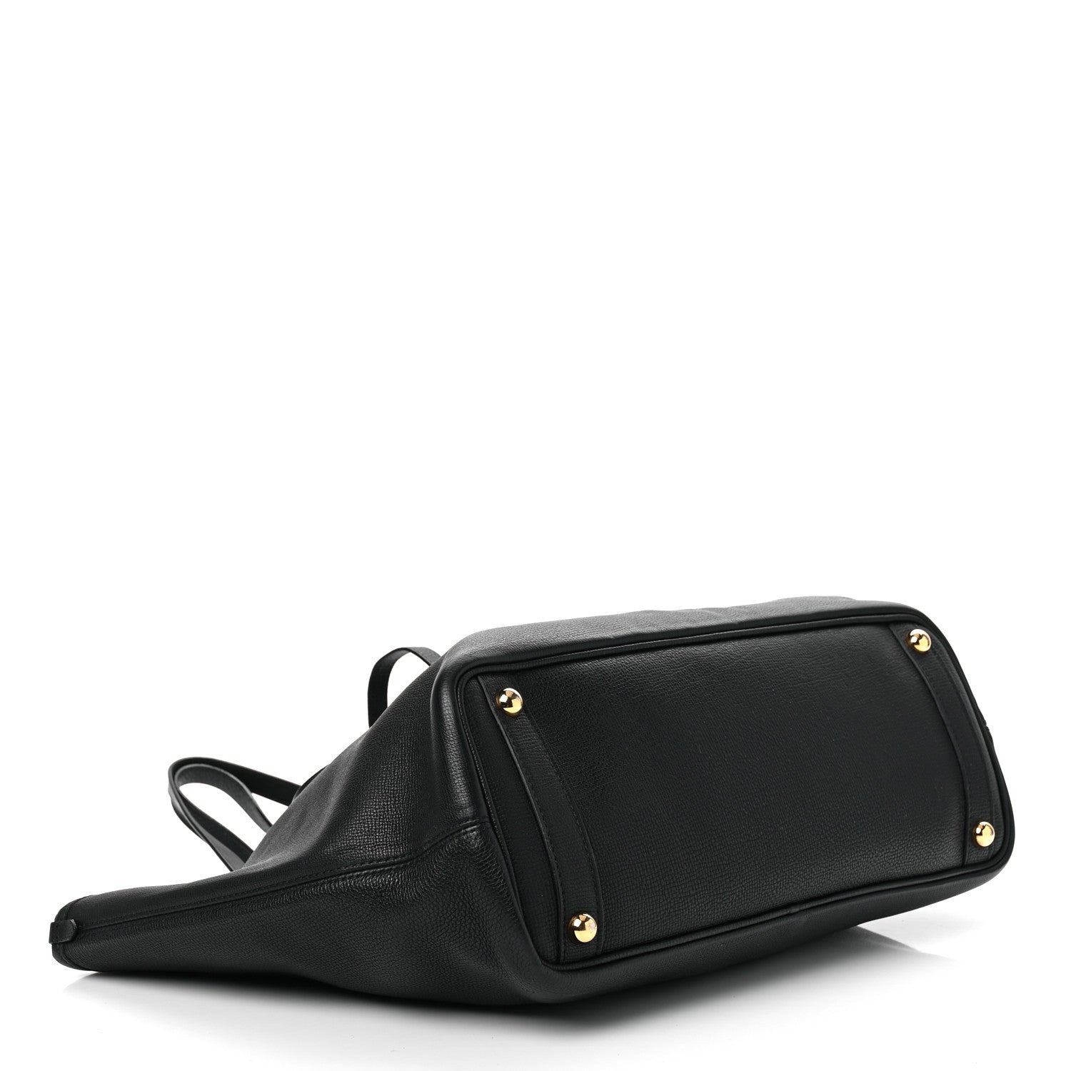 Burberry Grainy Calfskin Medium Honeybrook Tote Black 5 of 13