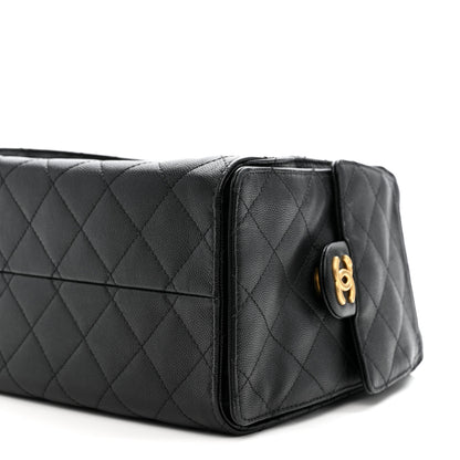 Chanel Caviar Quilted Small Chanel 25 Handbag Black 11 of 12