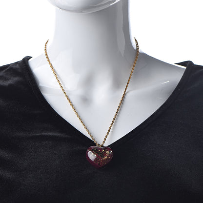 Louis Vuitton Inclusion Heart Necklace Rouge Fauviste 2 of 5
