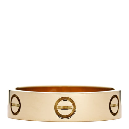 Cartier 18K Yellow Gold 5.5mm LOVE Ring 61 9.5 1 of 5