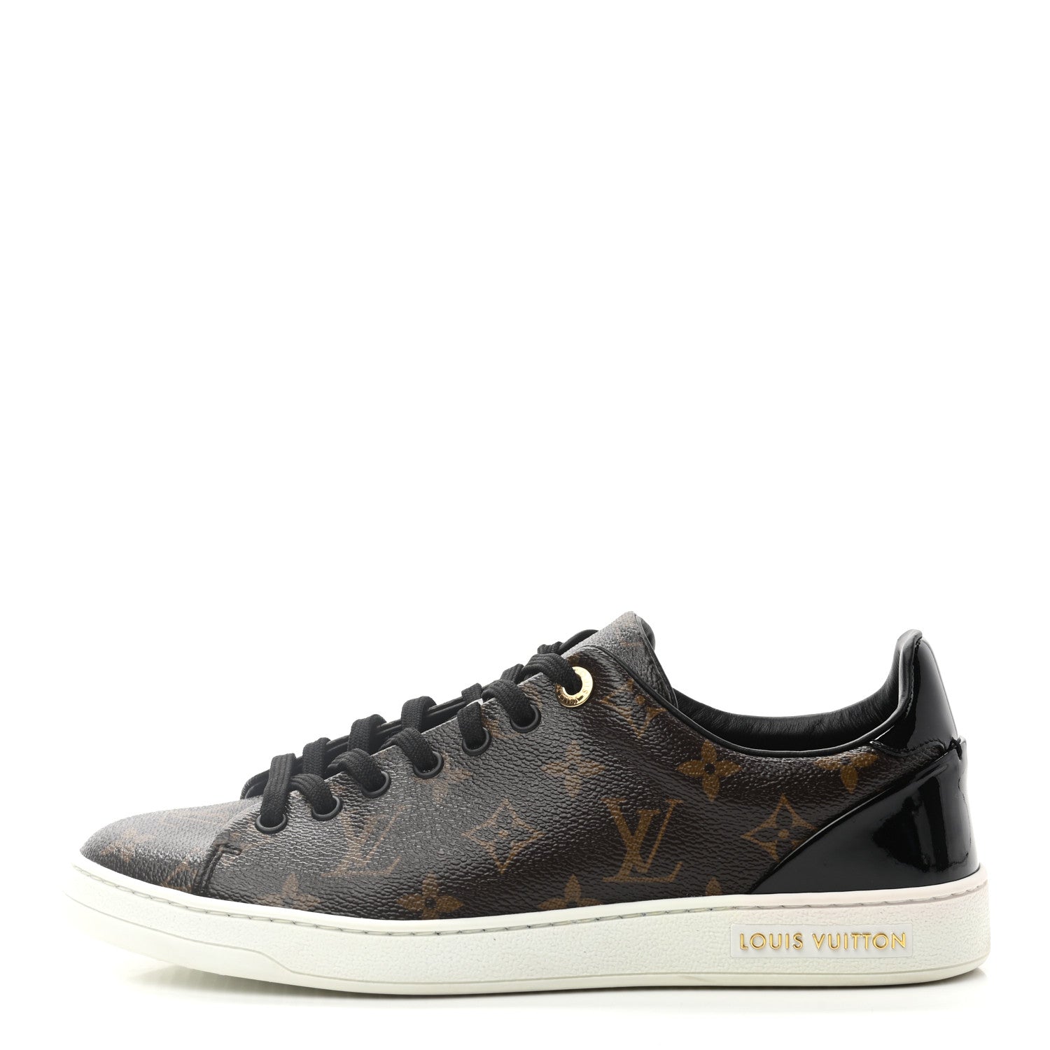 Louis Vuitton Patent Monogram Frontrow Sneakers 40 1 of 8