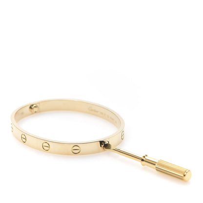 Cartier 18K Yellow Gold LOVE Bracelet 17 4 of 7