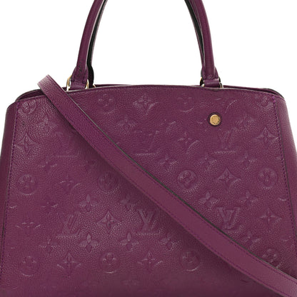 Louis Vuitton Empreinte Montaigne MM Amethyste 8 of 23