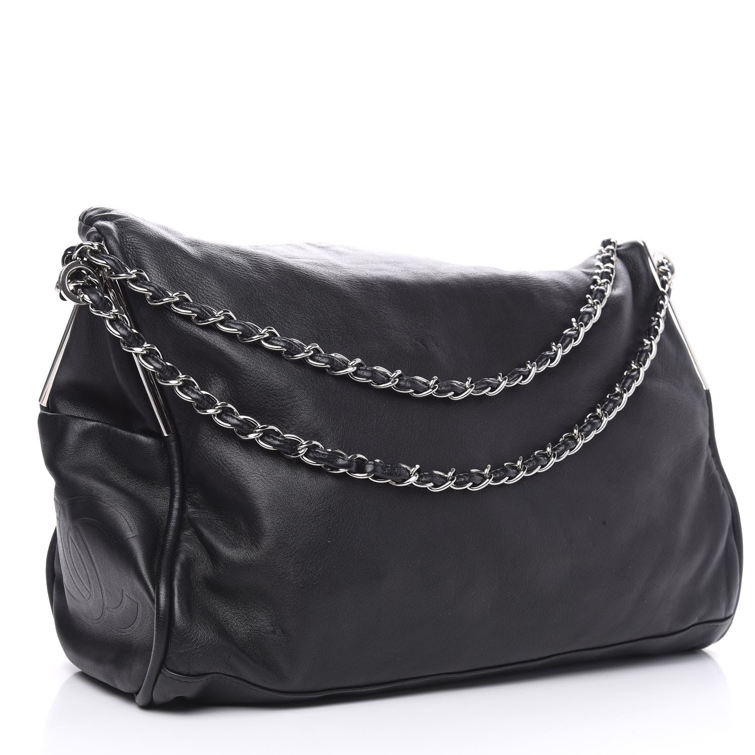 Chanel Lambskin Large Ultimate Soft Tote Black 3 of 12