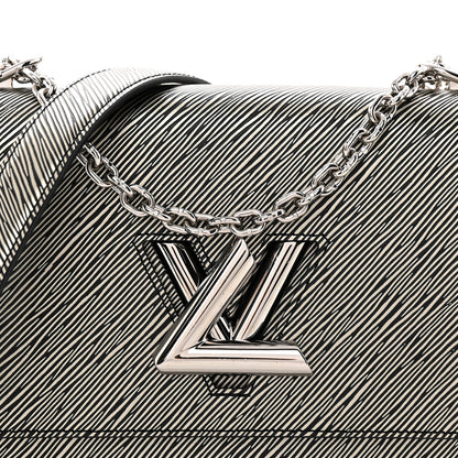 Louis Vuitton Epi Twist Shoulder Bag MM Platine 9 of 11