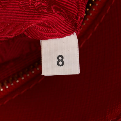 Prada Saffiano Vernice  Promenade Tote Rosso 7 of 11