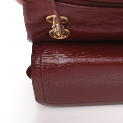 Chanel Aged Calfskin Chevron Quilted 2.55 Reissue 225 Flap Red 13 of 15