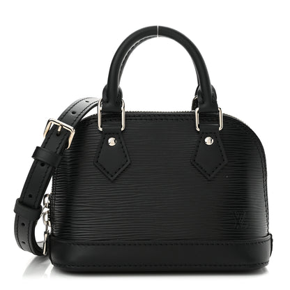 Louis Vuitton Epi Alma Nano Black 1 of 10