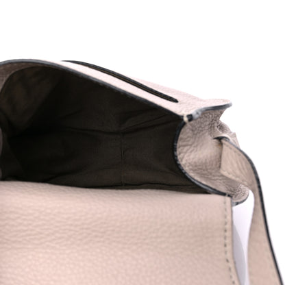 Chloe Calfskin Mini Marcie Round Crossbody Bag Pastel Grey 4 of 10