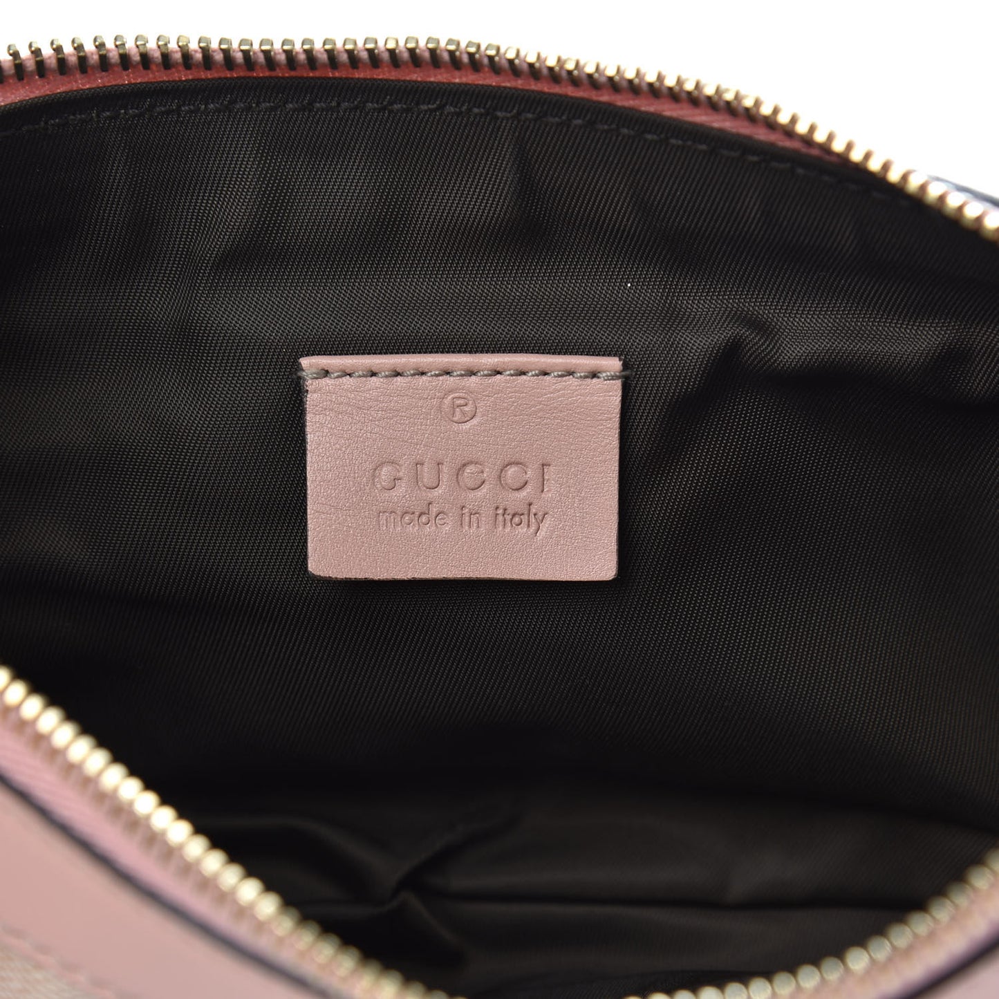 Crystal Monogram New Britt Wristlet Pink