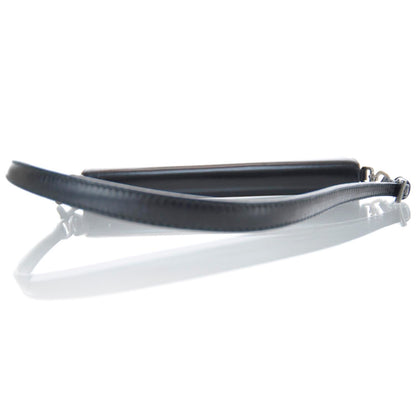 Prada Spazzolato Pushlock Flap Bag Black 4 of 10