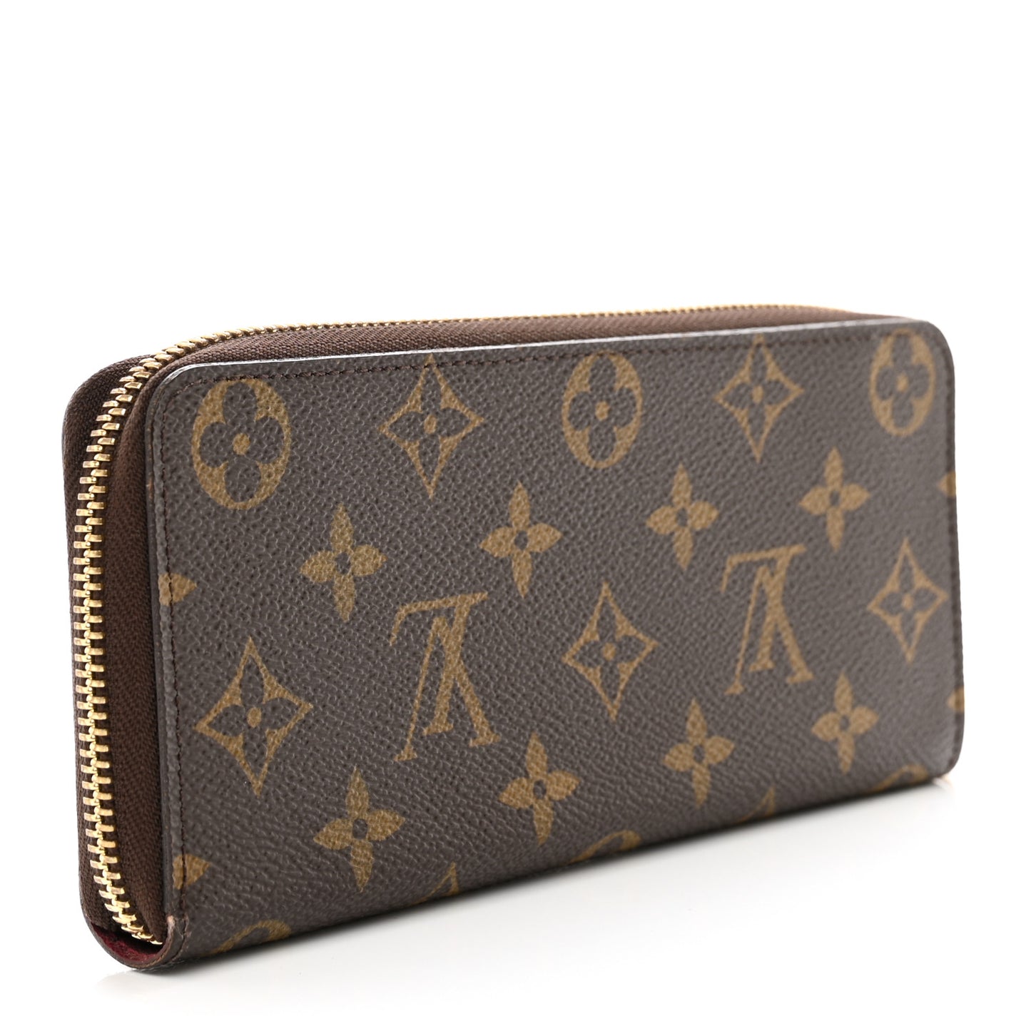 Monogram Clemence Wallet Fuchsia