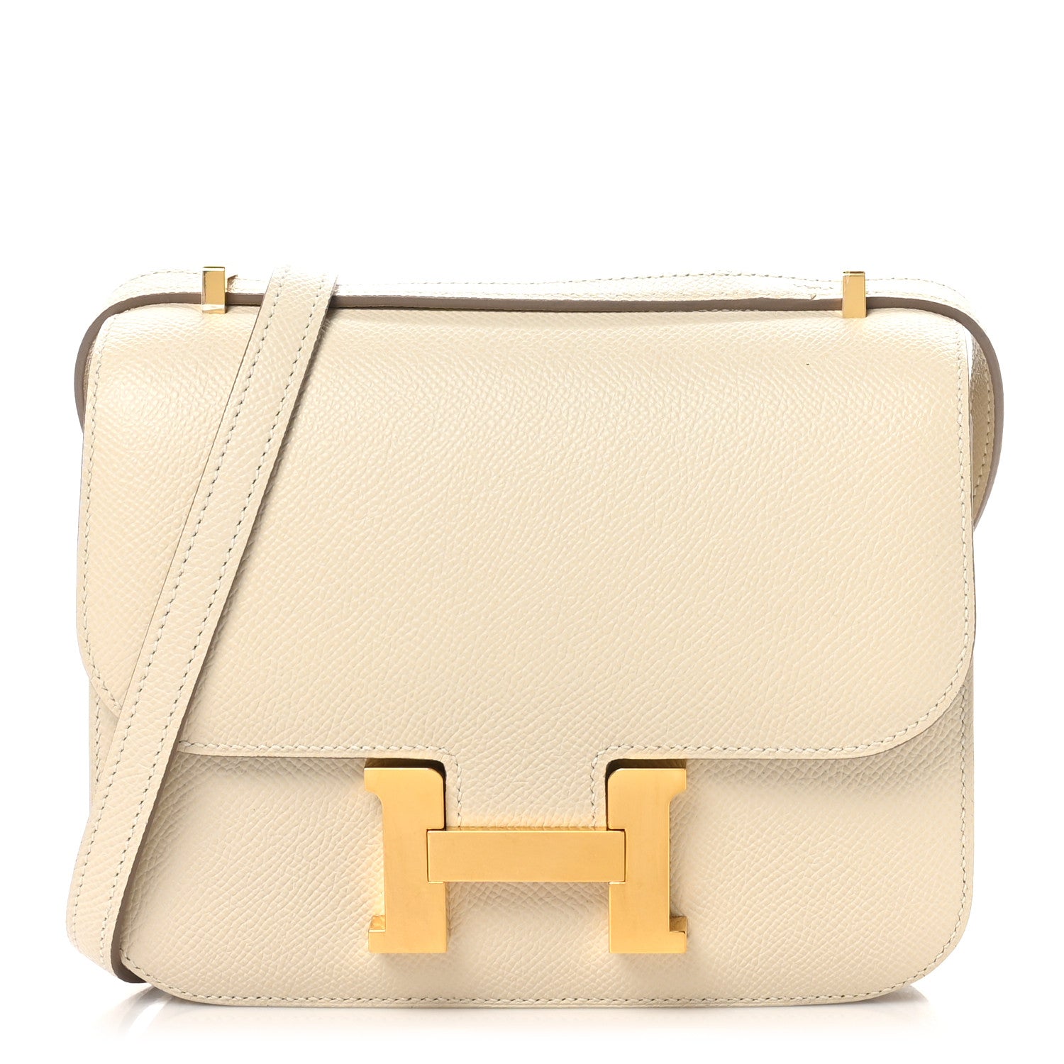 Hermes Epsom Constance 18 Craie 1 of 10