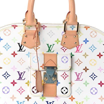 Louis Vuitton Monogram Multicolor Alma GM White 7 of 10
